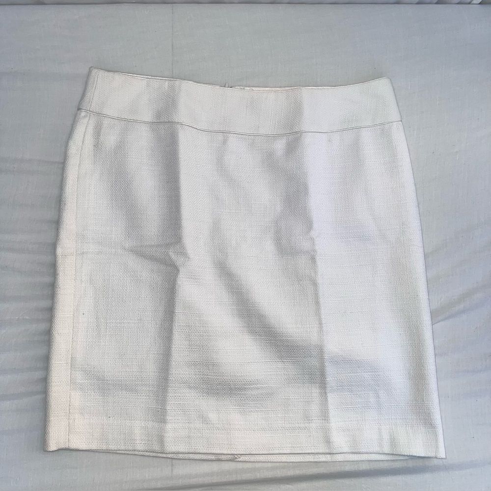 White House Black Market White Pencil Skirt 14